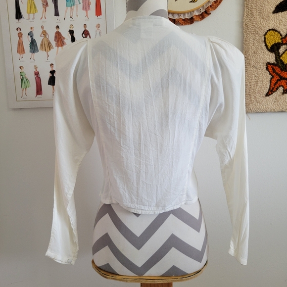 Notorious | 80s Vintage Regency Blouse - Picture 6 of 7